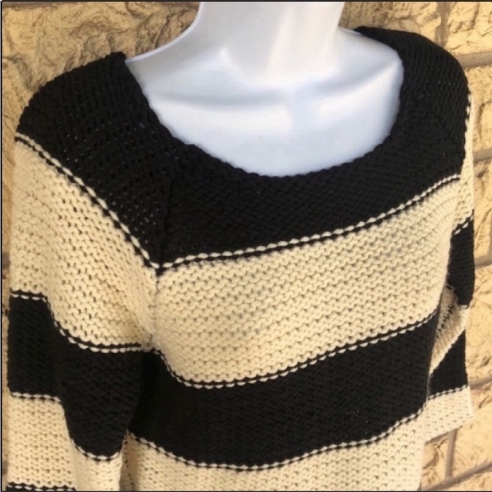 Antro Sanctuary Stripe Alexa Sweet Popover 
Wool blend Size Med - Picture 3 of 9